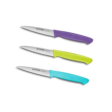 Coffret 4 couteaux cuisine lame microdentée sans aiguisage fabriqué en  France - Tom Press