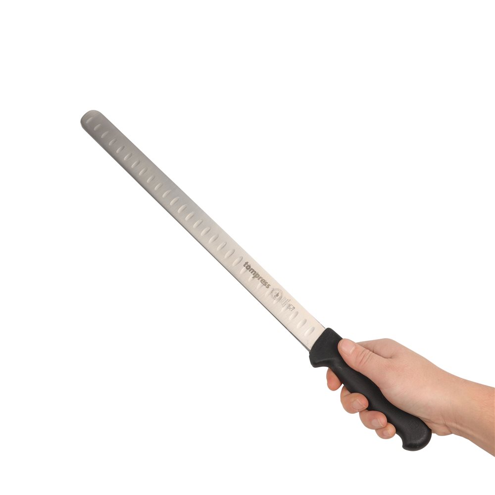 Couteau à saumon fumé avec lame inox de 30 cm pour les professionnels