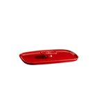 Couvercle rouge Grand Cru pour plat à four rectangulaire 30 cm Ultime Emile Henry