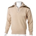 Pull col camionneur beige homme taille L P62 Bartavel