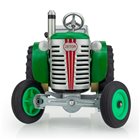 Tracteur ZETOR vert jouet mécanique miniature 1:25 en tôle de fer blanc fabriqué en Europe