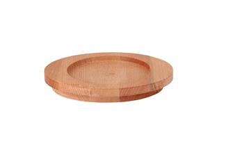 Plateau dessous de plat en bois 10 cm pour mini-cocotte