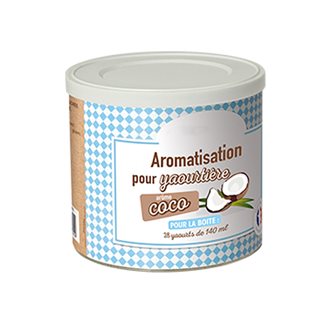 Aromatisation pour yaourtière parfum coco DLUO proche ou dépassée