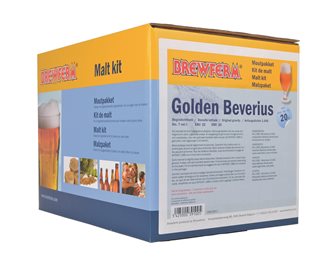 Kit malt Golden Beverius pour 20 litres - DLUO dépassée