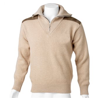 Pull col camionneur beige homme taille M P62 Bartavel