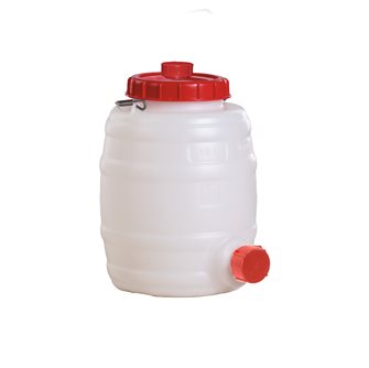 Tonnelet alimentaire cylindrique 10 litres